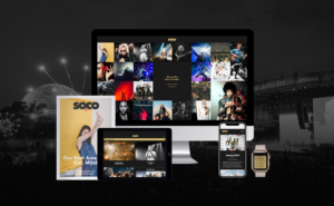 Soco digital devices phone imac iwatch booklet ipad design