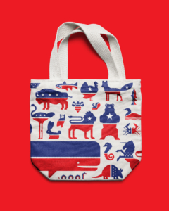 We Need More Party Animals tote bag