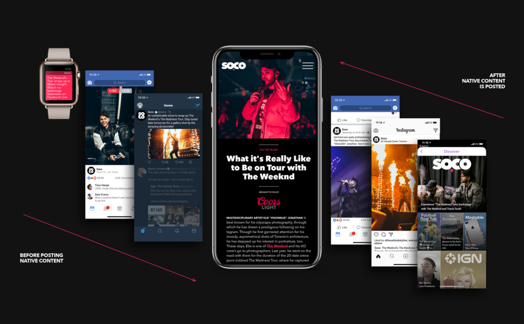 The new face of music imagery.