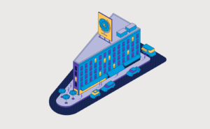 Meatpacking illustration for United Airlines and WSJ
